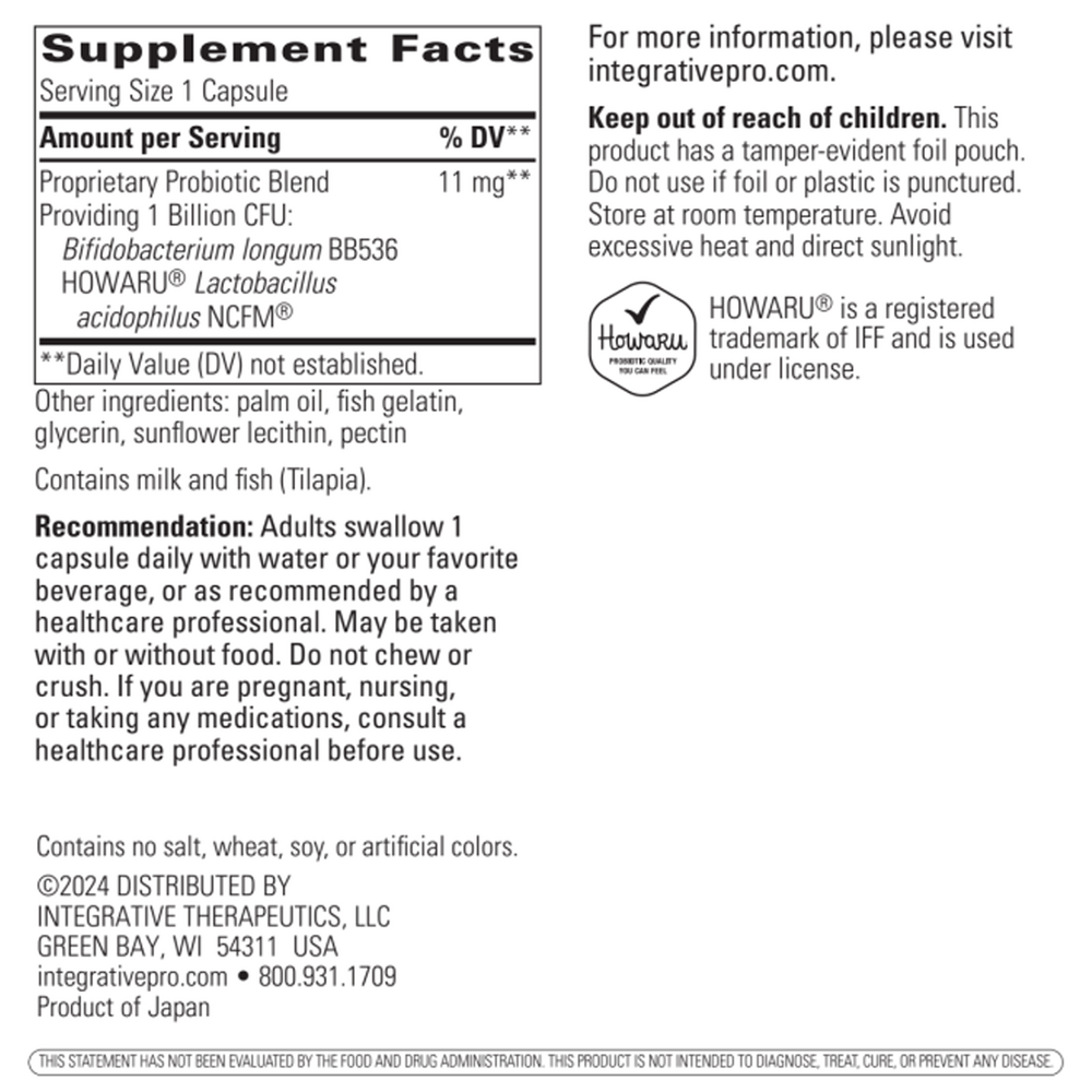 Integrative Therapeutic- Probiotic Pearls