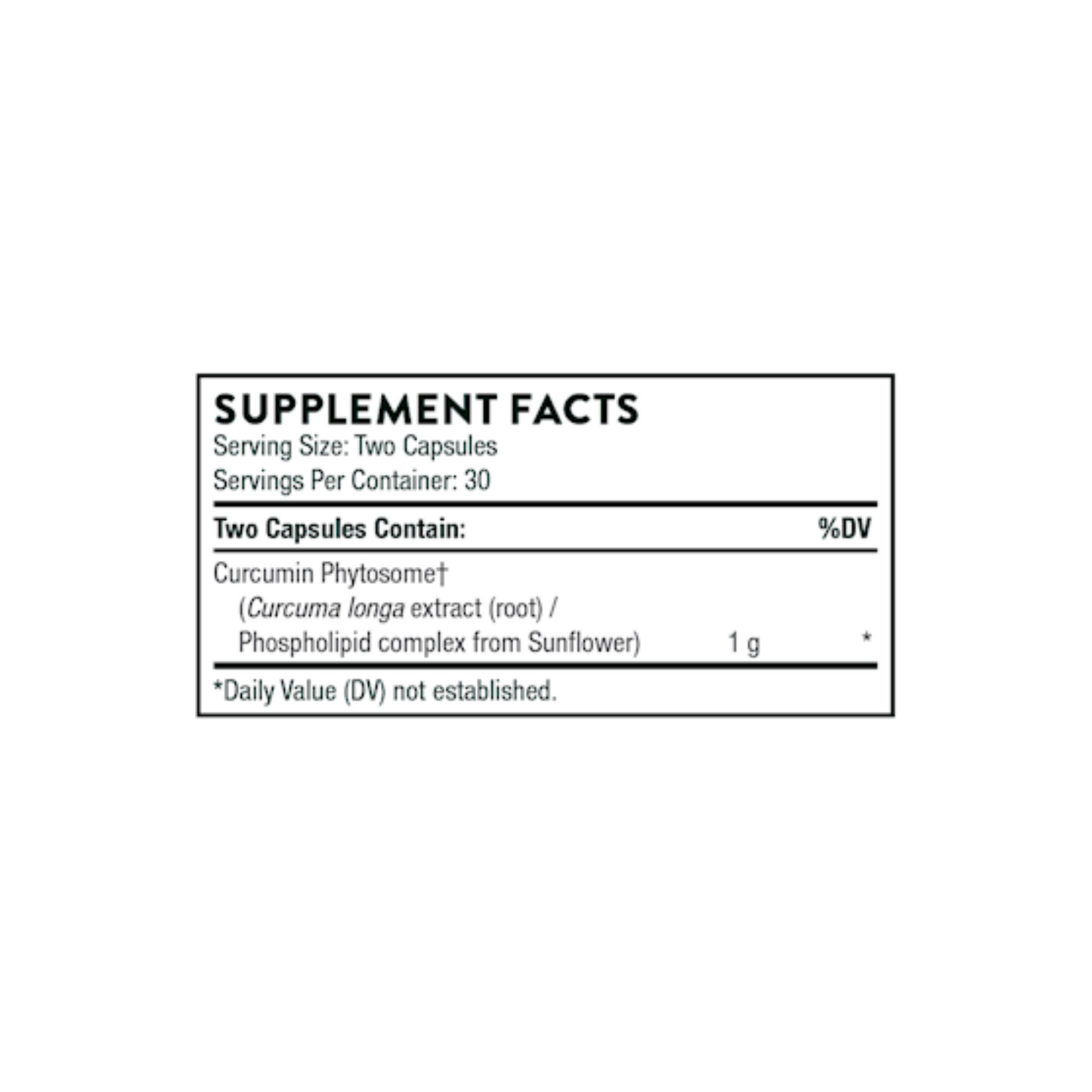Thorne - Curcumin Phytosome (formerly Meriva)