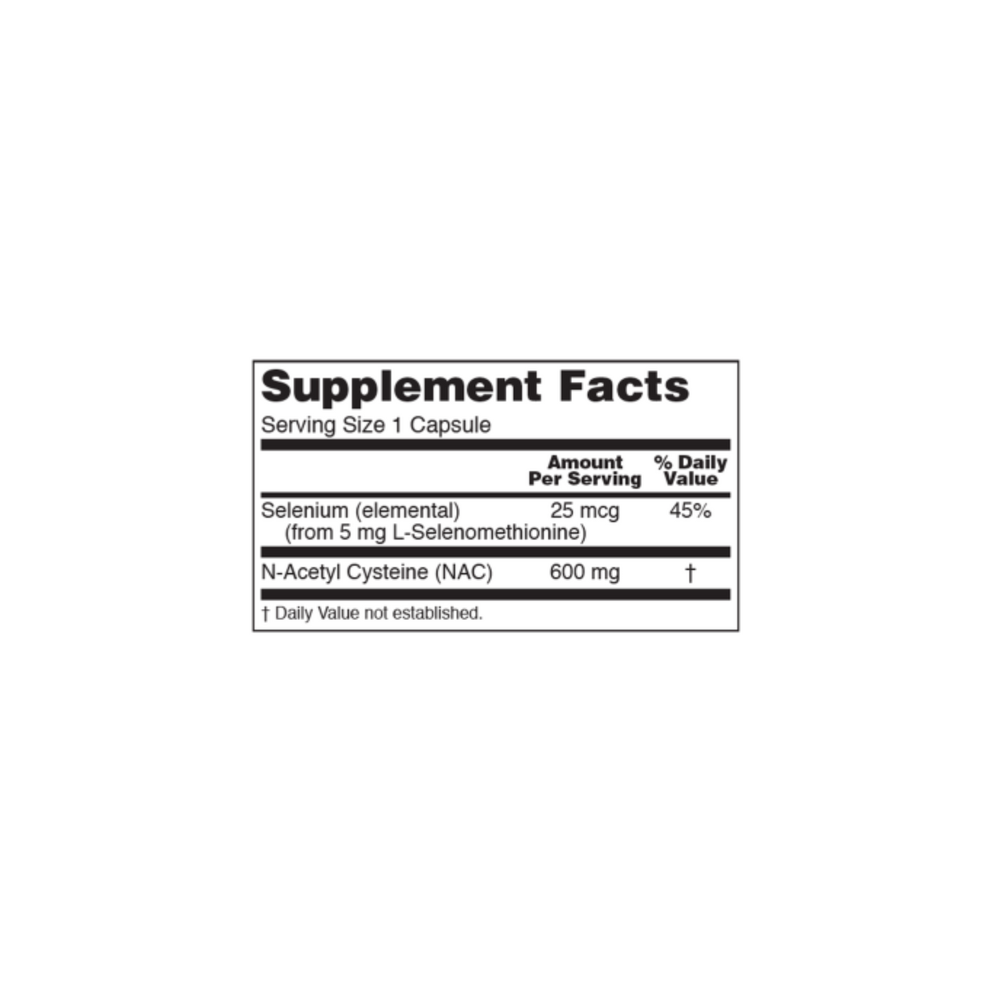NOW Foods - NAC 600 mg