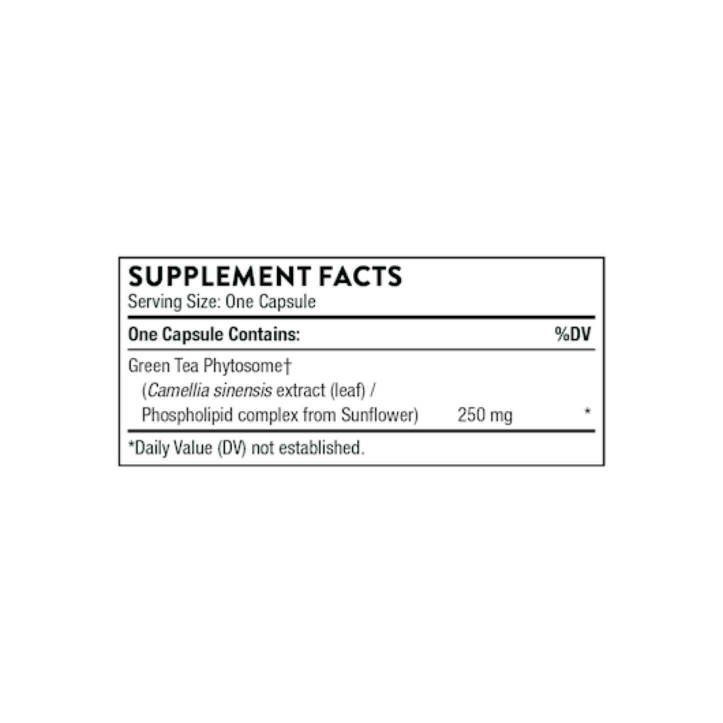 Thorne - Green Tea Phytosome