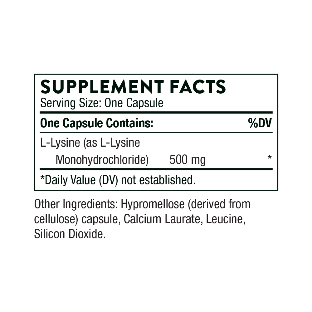 Thorne - Lysine