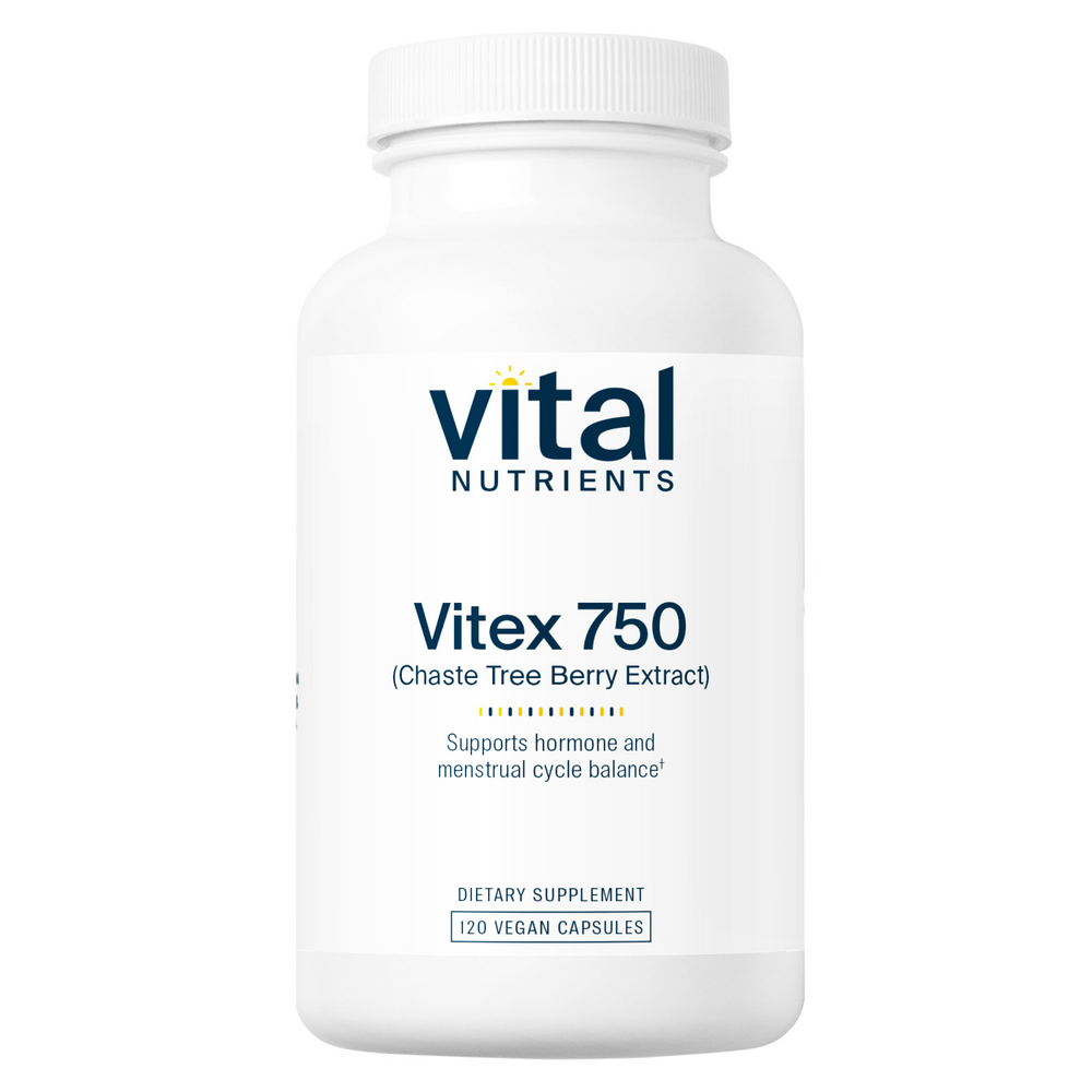 Vital Nutrients Vitex 750mg – Hormonal Balance & Women's Health Support, 90 Capsules