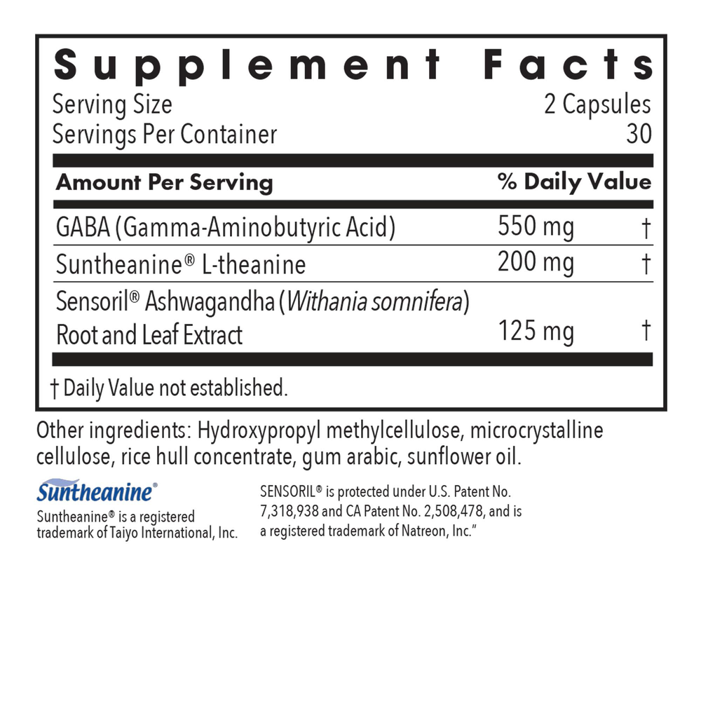 Allergy Research Group- Zen Adapt w/ L-Theanine