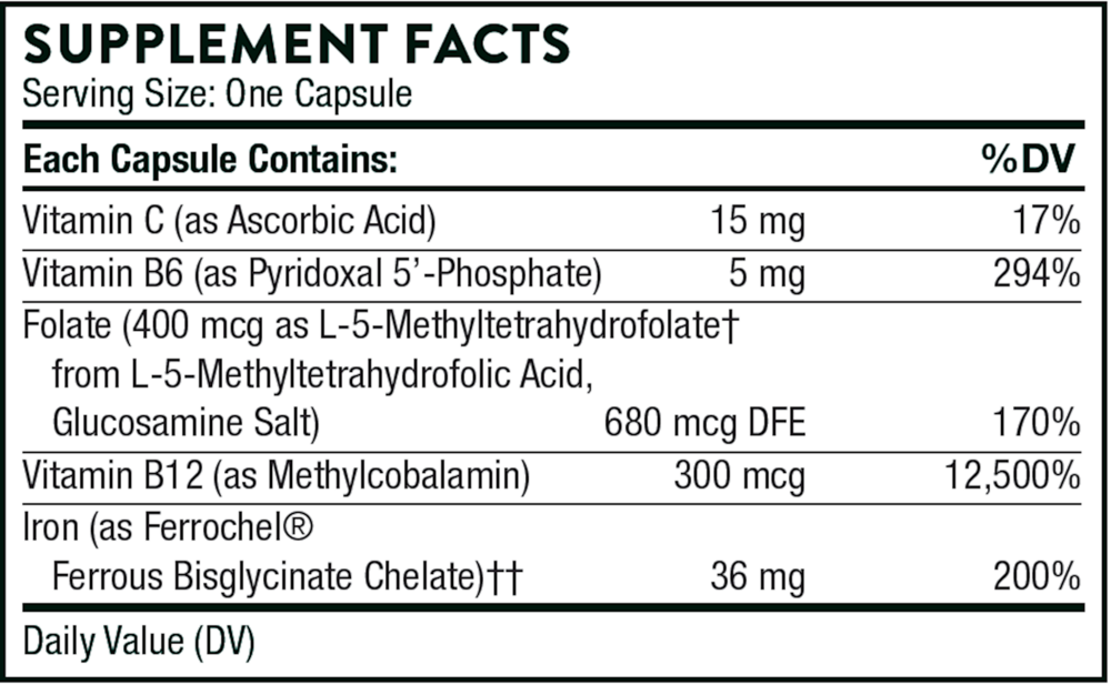 Thorne - Advanced Iron Complex (Ferrasorb)