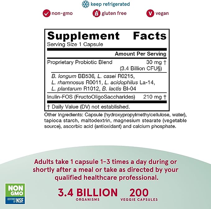 Jarrow Formulas - Jarro-Dophilus + FOS (Probiotic + Prebiotic)