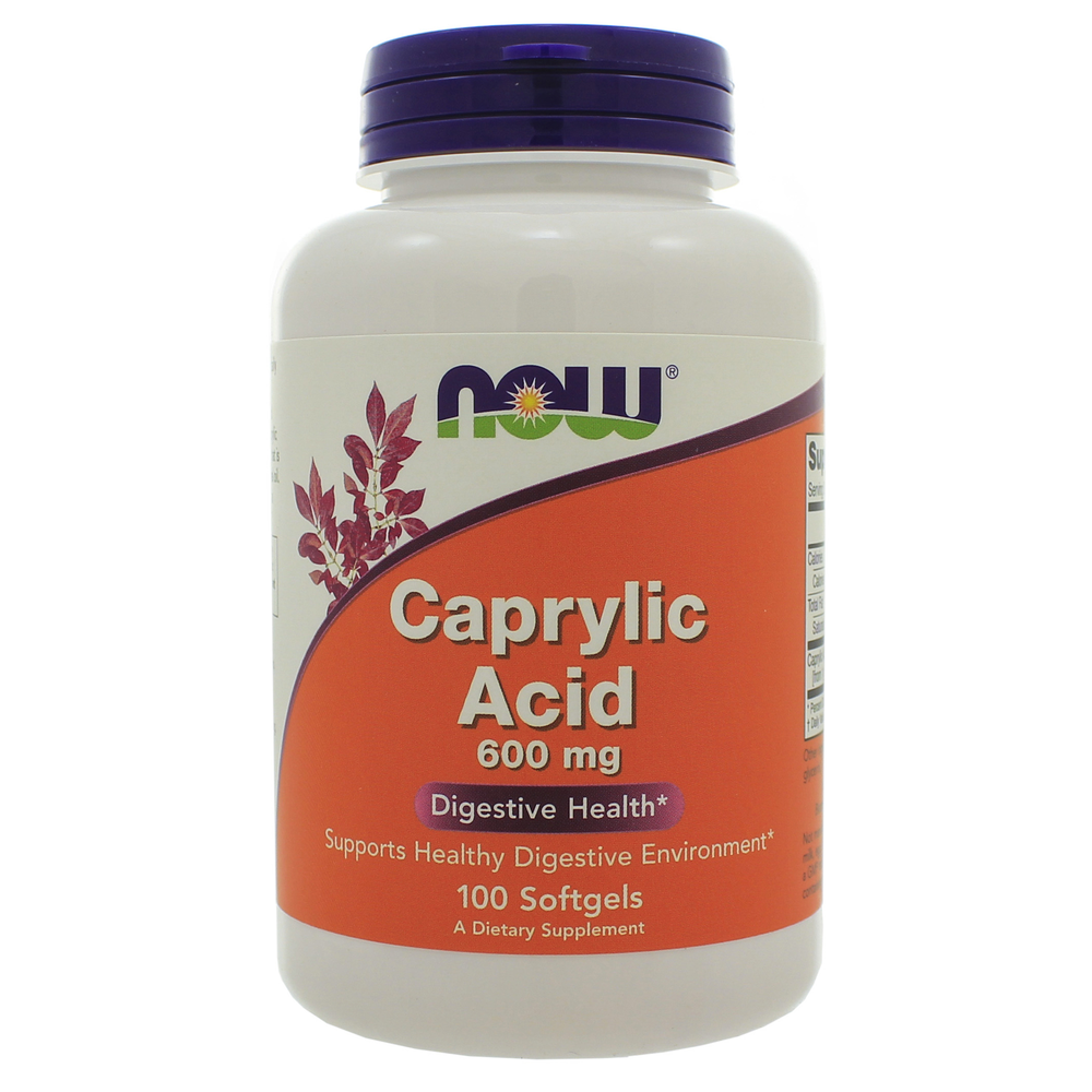 Now- Caprylic Acid 600mg