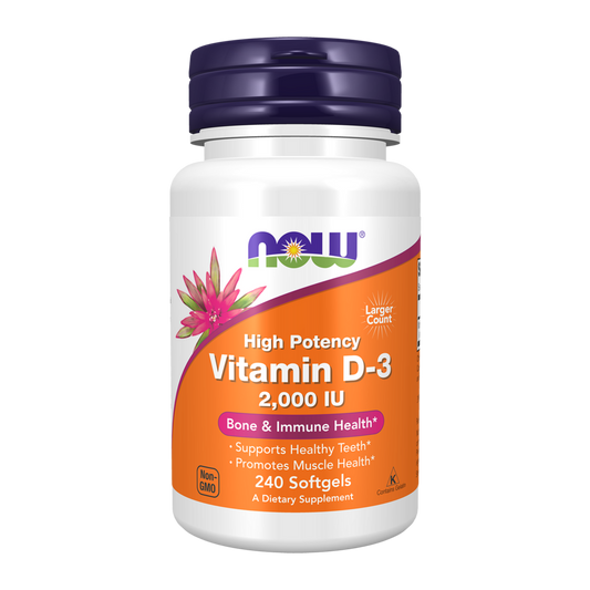 NOW Foods - Vitamin D-3 2000IU