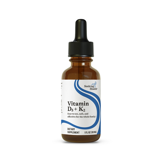 Seeking Health -  Optimal Vitamin D3 + K2 Drops