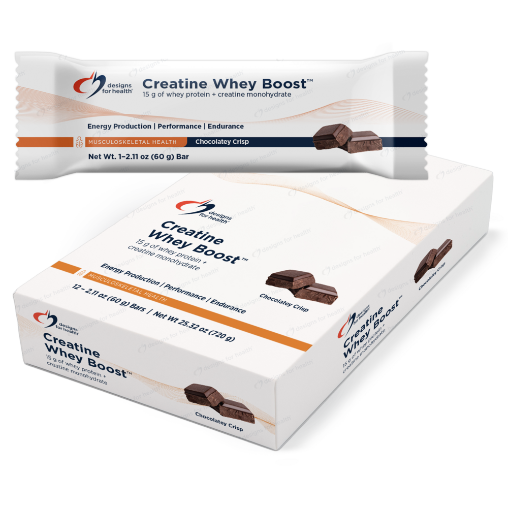 Designs for Health- Creatine Whey Boost- Chocolate Crisp