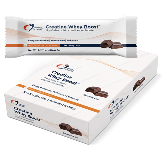 Designs for Health- Creatine Whey Boost- Chocolate Crisp