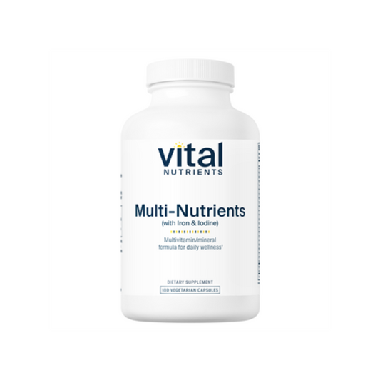 Vital Nutrients - Multi-Nutrients w/Iron & Iodine