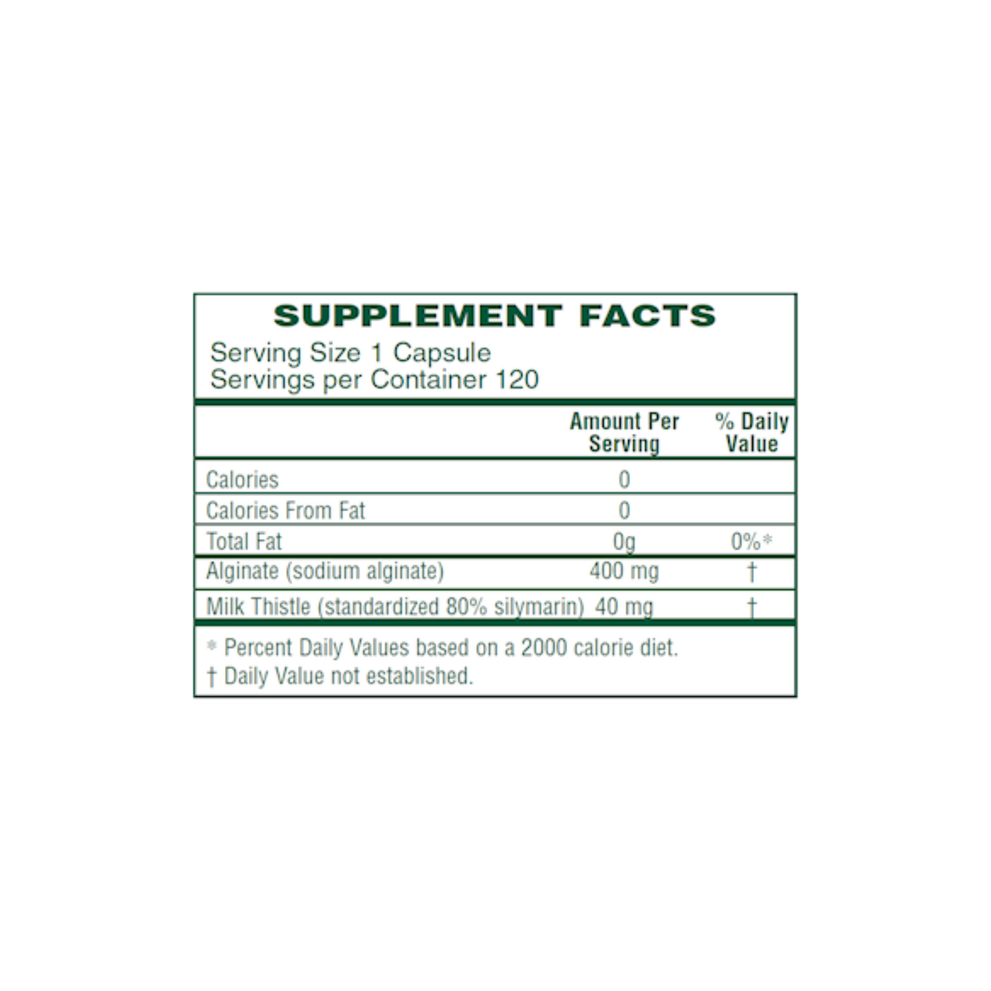 Rx Vitamins - Alginate Plus