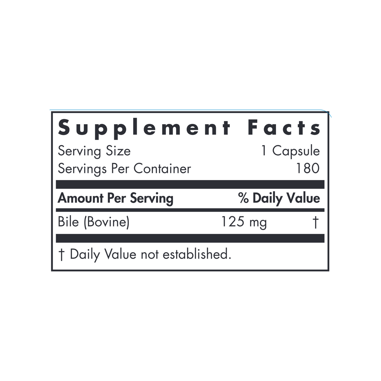 Allergy Research Group - Ox Bile 125 mg