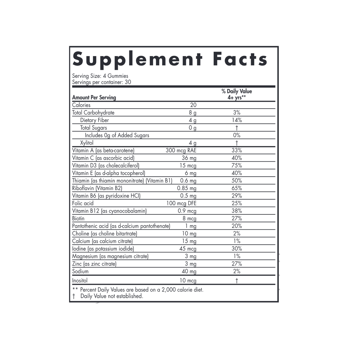 Nordic Naturals - Zero Sugar Kids Multi 120 Gummies