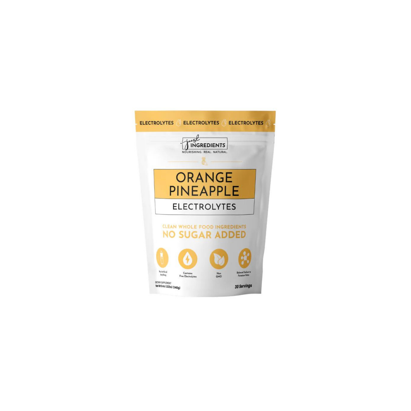 Just Ingredients - Orange Pineapple Electrolytes