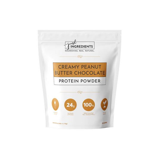 Just Ingredients - Creamy Peanut Butter Chocolate Protein Powder