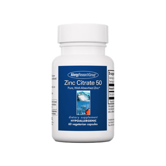 Allergy Research Group - Zinc Citrate 50 mg