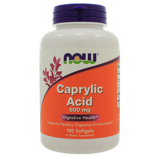 Now- Caprylic Acid 600mg
